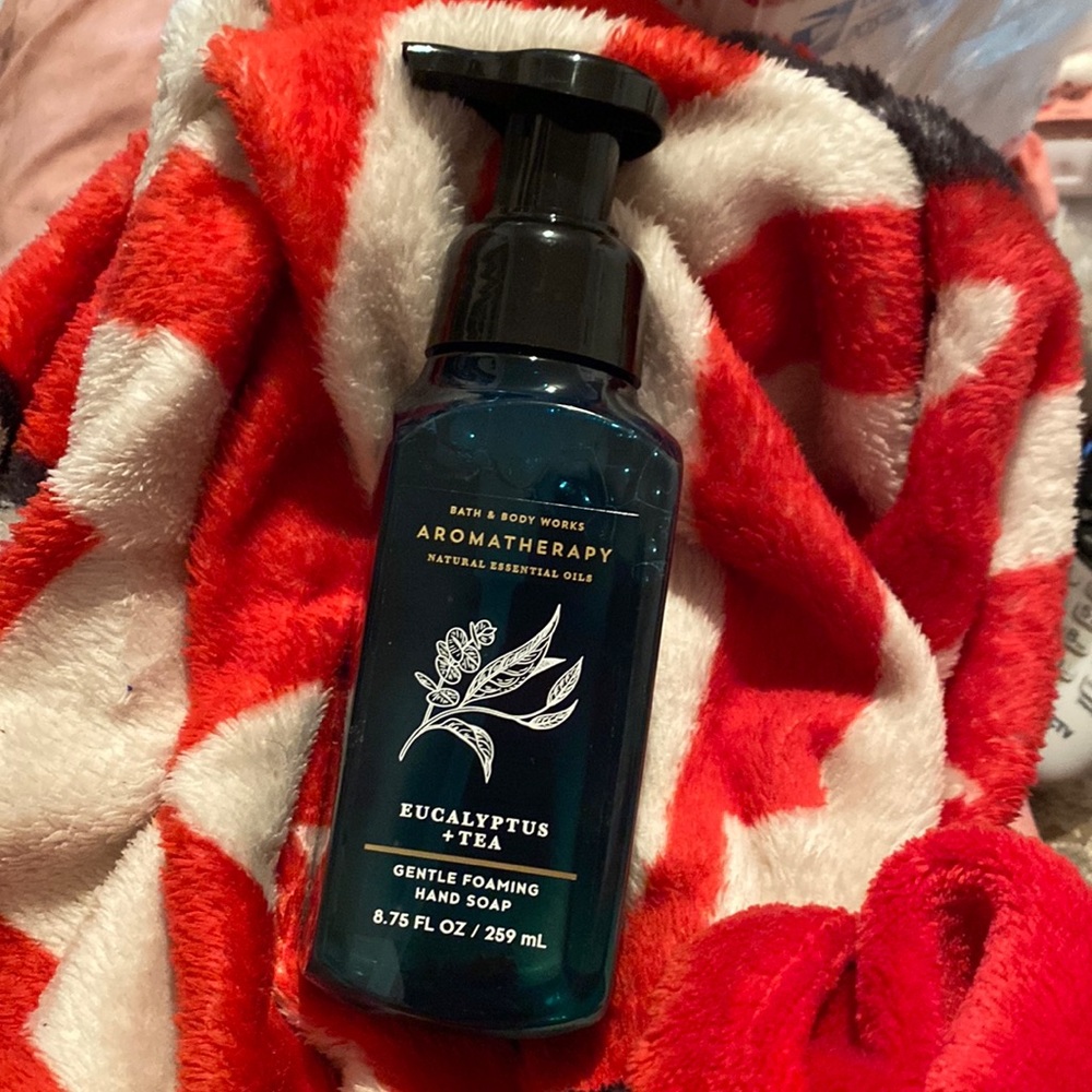 Aromatherapy eucalyptus tea foaming hand soap BBW